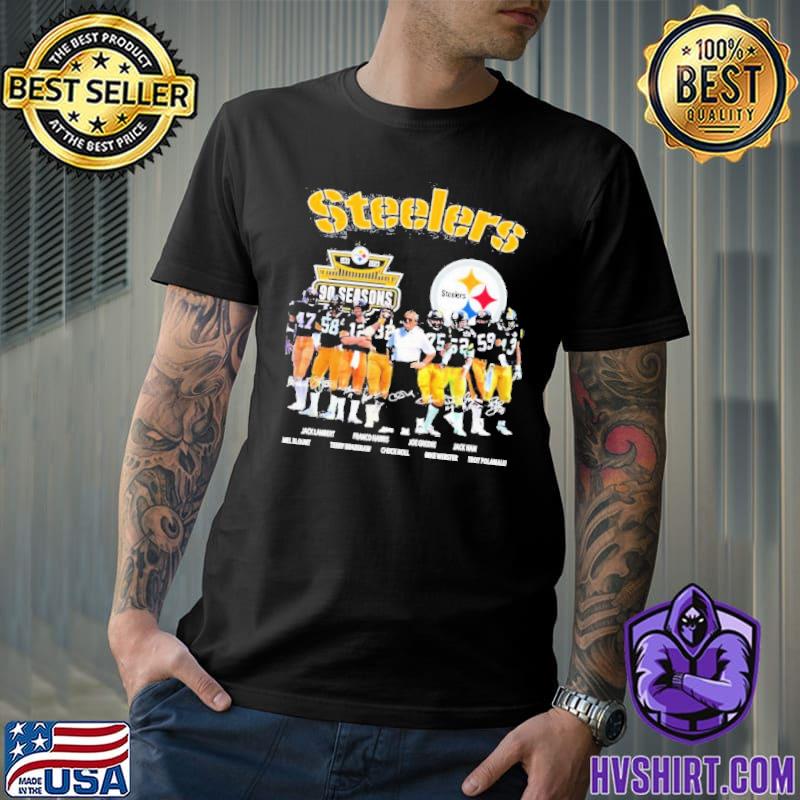 Pittsburgh Steelers 90 Season 1933 2023 Memories SIgnature Shirt, hoodie,  sweater, long sleeve and tank top