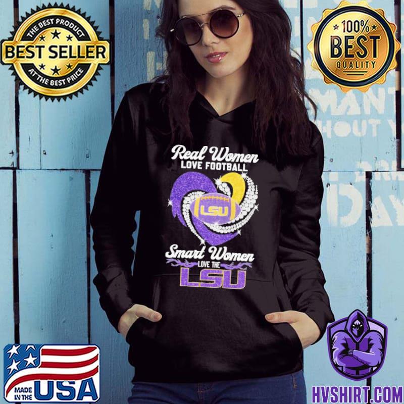 Original real Women Love Football Smart Women Love Houston Texans Diamond  Heart 2023 T-Shirt, hoodie, sweater, long sleeve and tank top