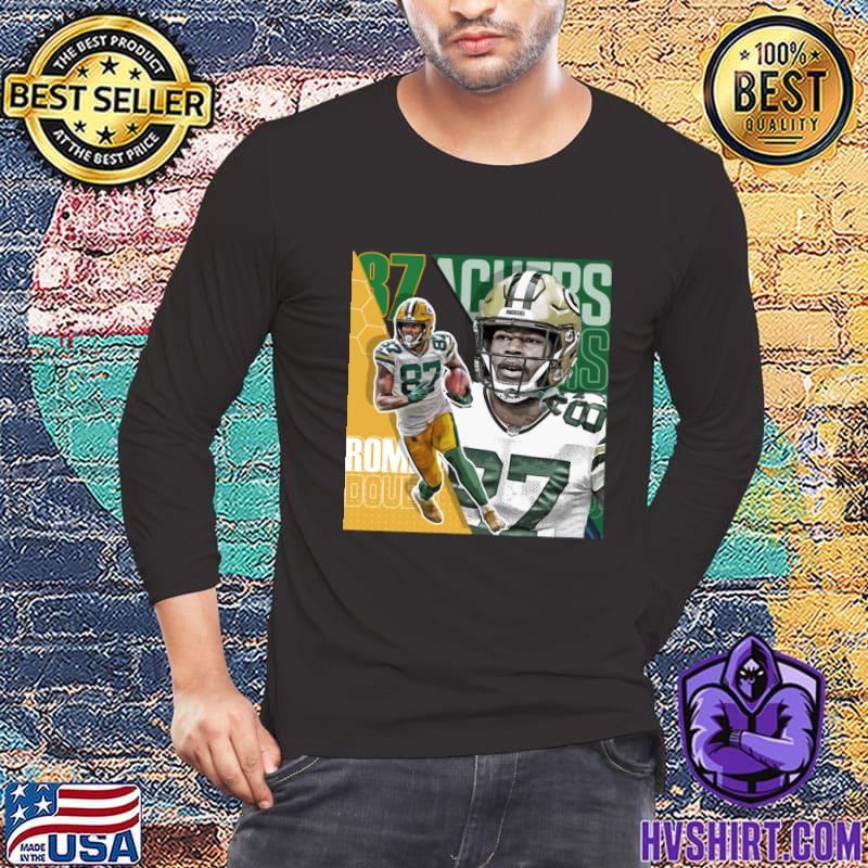 Romeo Doubs 87 Green Bay Packers football player poster shirt, hoodie,  sweater, long sleeve and tank top