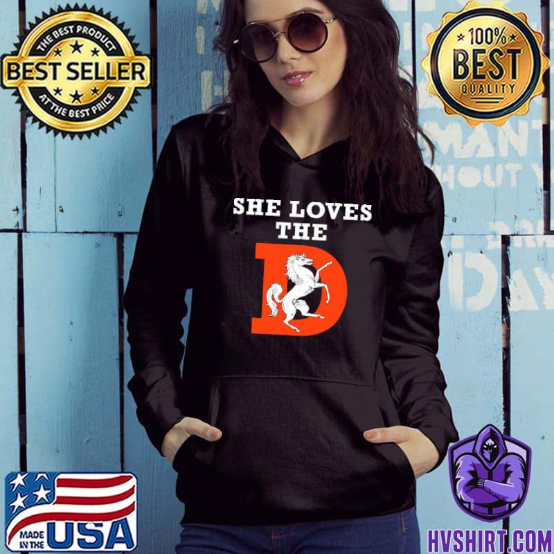 She Loves The D Denver Football | Essential T-Shirt