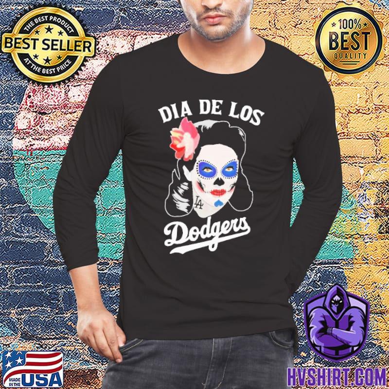 Official Los Angeles Dodgers Dia De Los Dodgers Skull Women Shirt, hoodie,  longsleeve, sweater