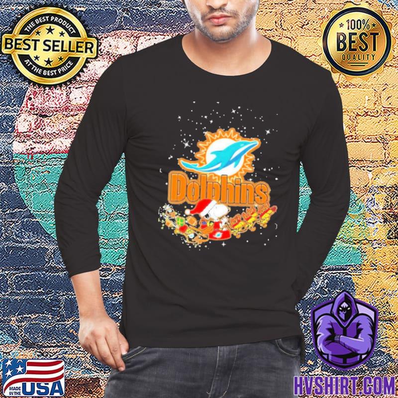 Miami Dolphins Santa Hat Christmas Light Shirt, hoodie, sweater, long  sleeve and tank top