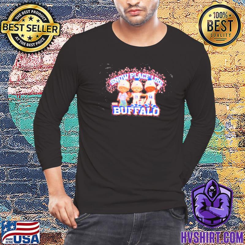 Snow place like 17 14 Buffalo Bills football shirt - Guineashirt Premium ™  LLC