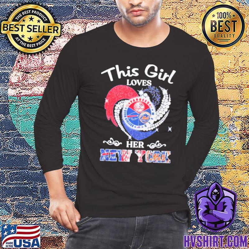 Official Heart This Girl Love New York Mets Shirt, hoodie, sweater and long  sleeve