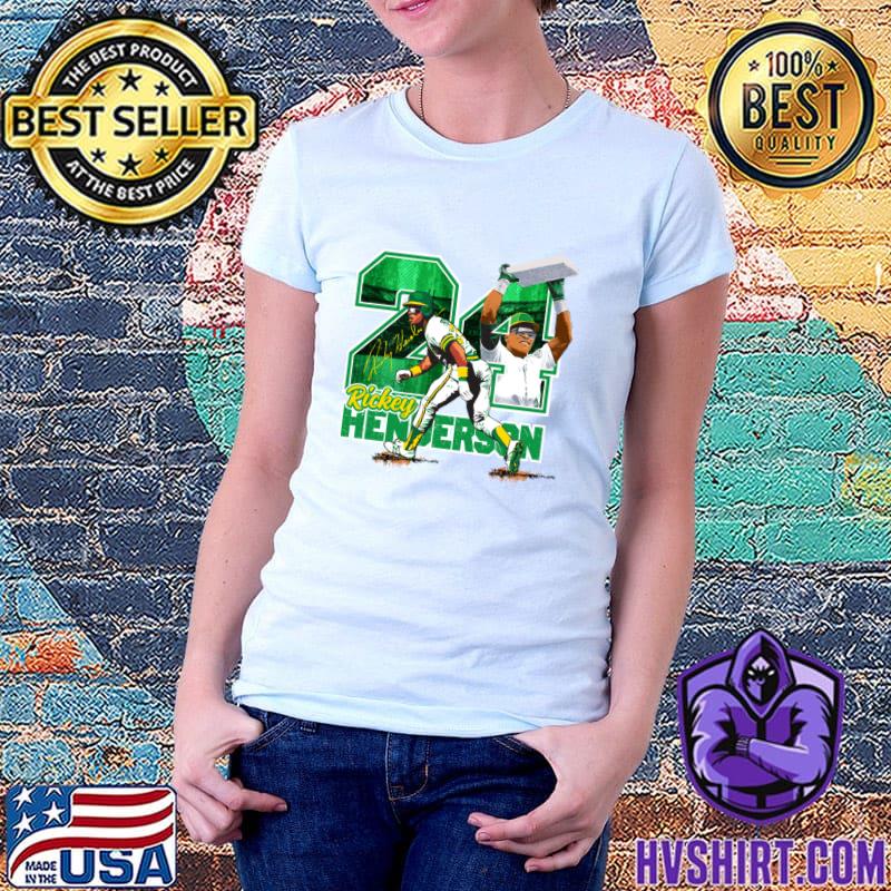 Rickey Henderson Newark Bears Player TShirt