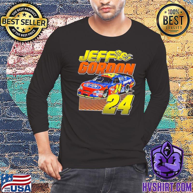 Top jeff gordon 24 nascar car shirt, hoodie, sweater, long sleeve