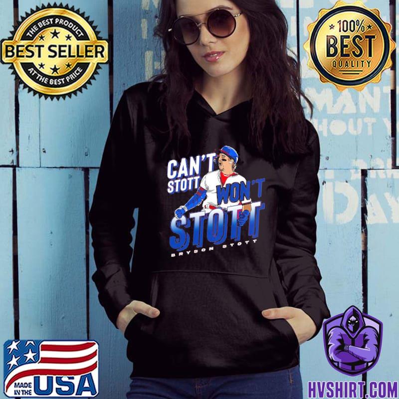 Bryson Stott can't stop won't stop shirt, hoodie, sweater, long