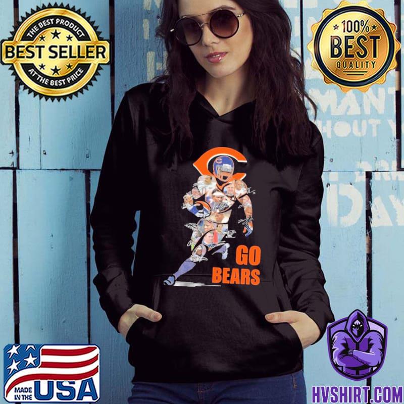 Go Bears Chicago Bears footbball signatures players shirt, hoodie, sweater  and v-neck t-shirt