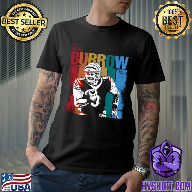 Cincinnati Bengals Joe Burrow QB Sensation Football NFL Vintage T-Shirt,  hoodie, sweater, long sleeve and tank top