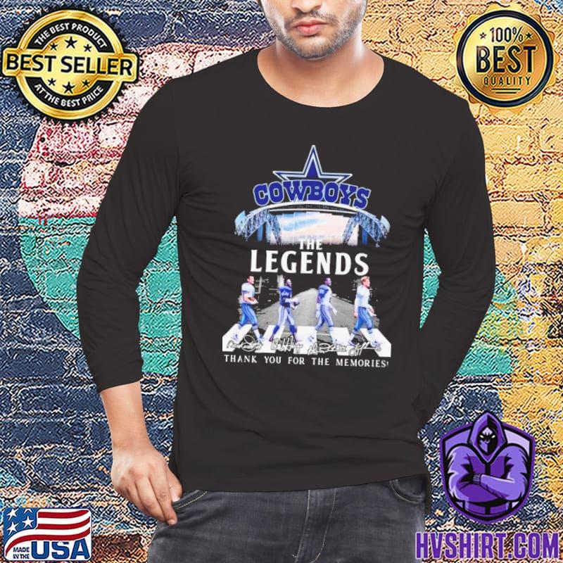 Dallas Cowboys the legends thank you for the memories shirt, hoodie,  sweater, long sleeve and tank top