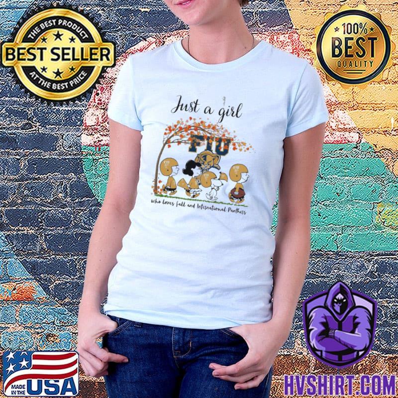 Just a girl who loves fall and panthers shirt, hoodie, sweater, long sleeve  and tank top