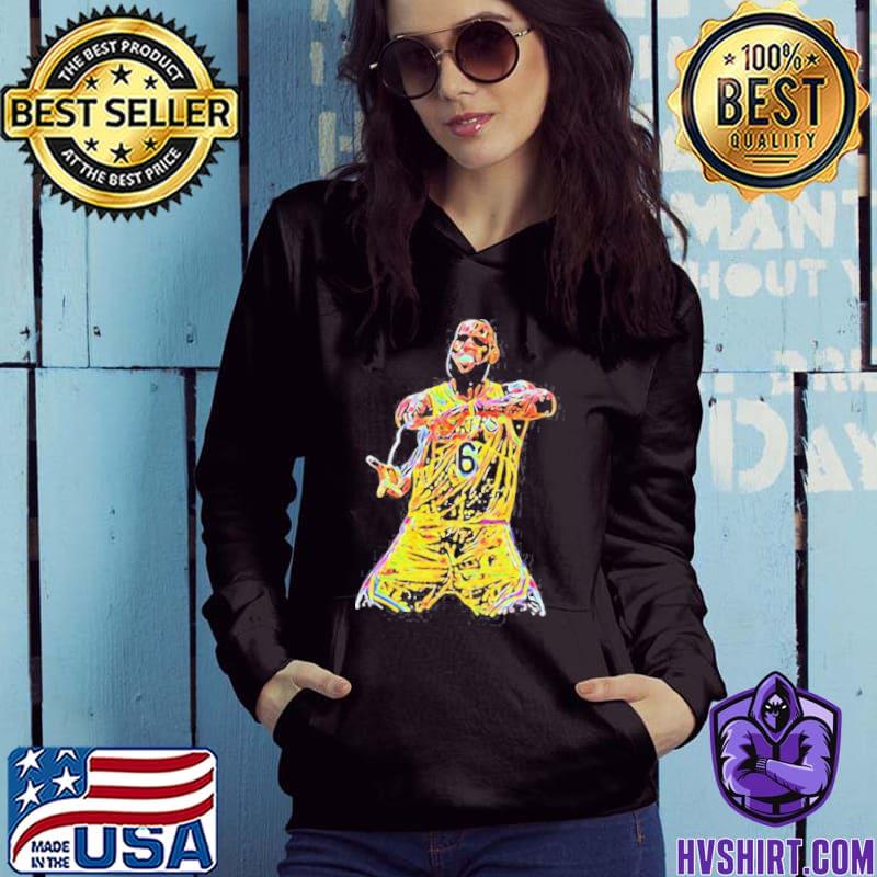 LA Lakers LeBron James ice in my veins shirt, hoodie, sweater and