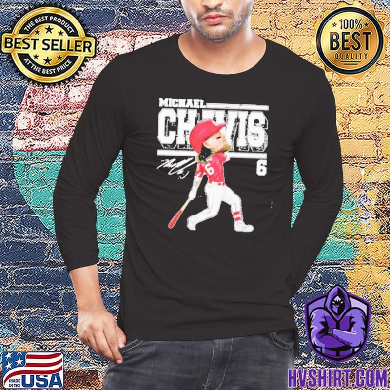 Michael Chavis Washington Nationals Cartoon signature shirt, hoodie, sweater,  long sleeve and tank top