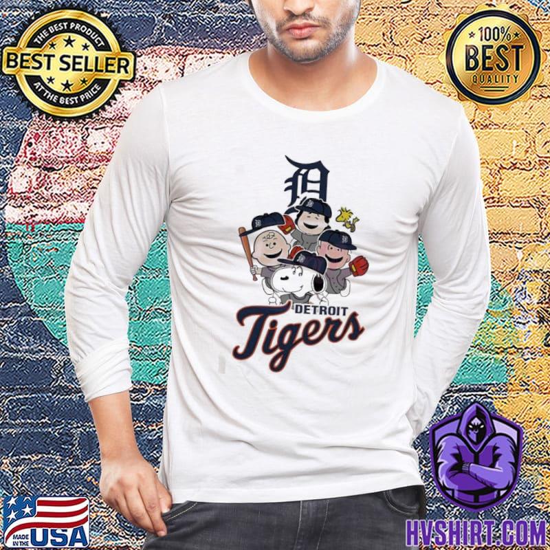 Peanuts Mlb Detroit Tigers Snoopy And Friends 2023 Shirt, hoodie