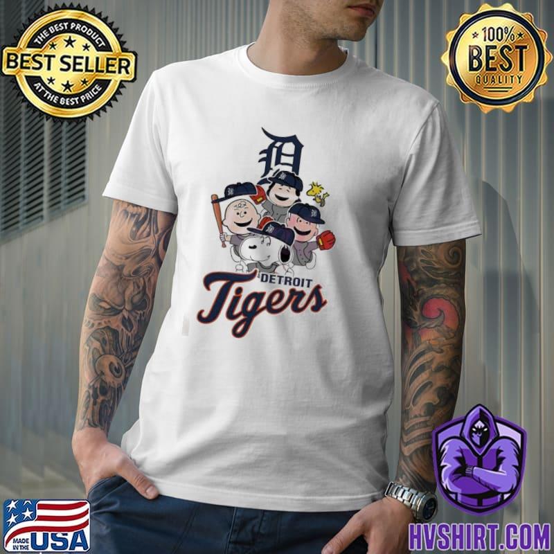 Peanuts MLB Detroit Tigers Snoopy and Friends Shirt, hoodie, sweater, long  sleeve and tank top