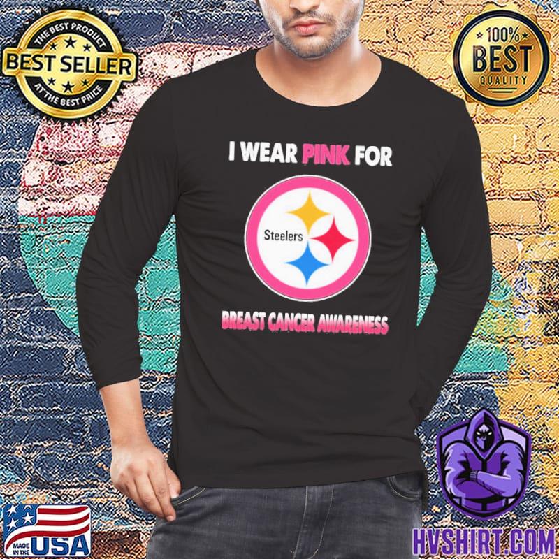 Pittsburgh Steelers I Wear Pink For Breast Cancer Awareness Shirt