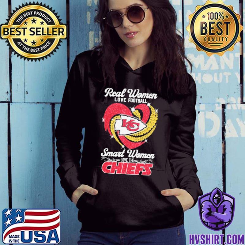 FREE shipping Real Women love football smart women love the Kansas City  Chief LVII Super Bowl 2023 shirt, Unisex tee, hoodie, sweater, v-neck and  tank top