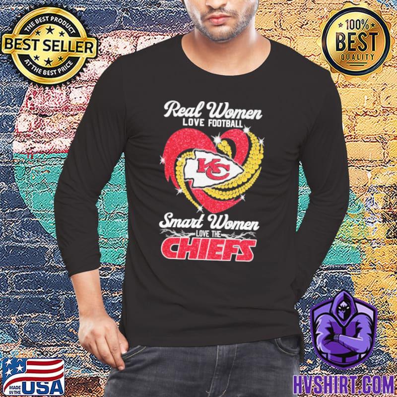 Smart Women Love The Chiefs Shirt, Kansas City Chiefs Gifts - Bring Your  Ideas, Thoughts And Imaginations Into Reality Today