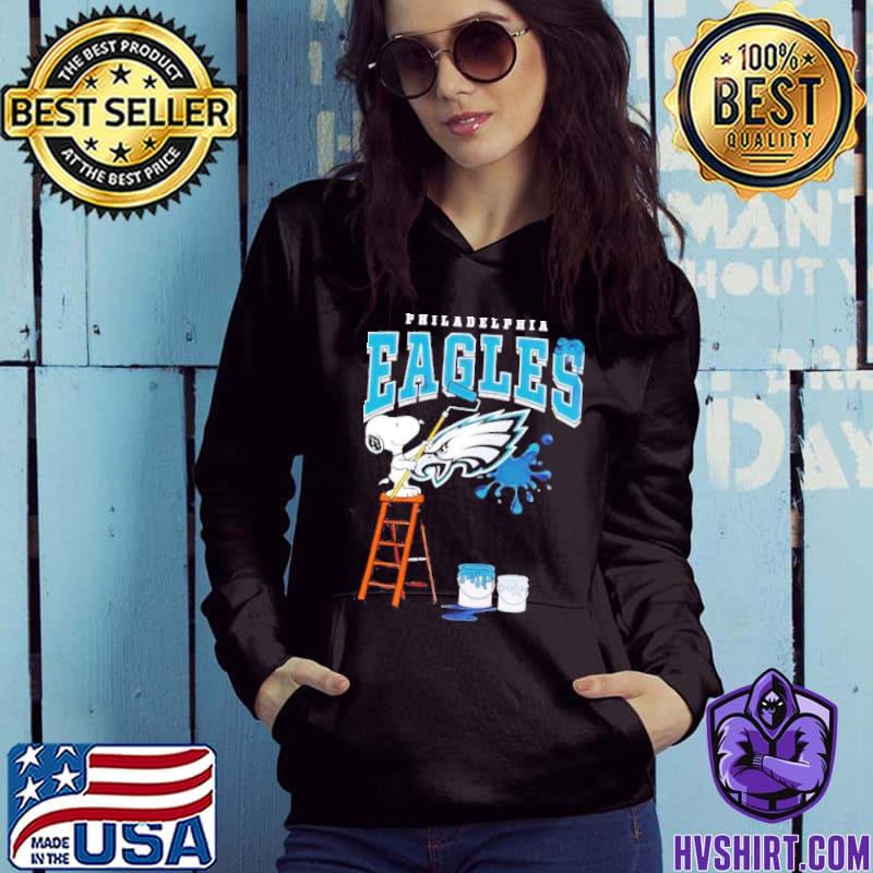 Snoopy painting Philadelphia Eagles shirt - Guineashirt Premium ™ LLC