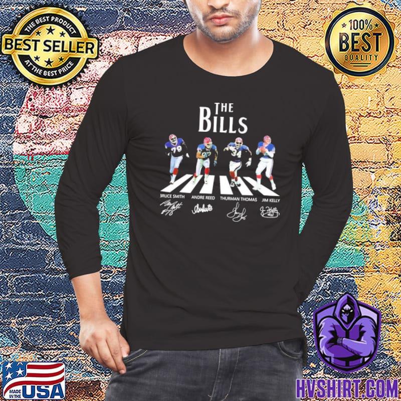 Best The Bills Abbey Road Buffalo Bills Signatures Shirt, hoodie, sweater,  longsleeve t-shirt