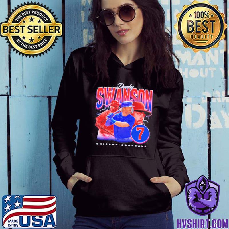 Dansby Swanson Chicago Baseball Retro 90s Shirt, hoodie, sweater, long  sleeve and tank top