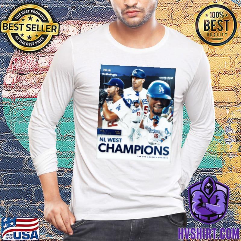 2023 Mlb Nl West Champions The Los Angeles Dodgers Poster Shirt