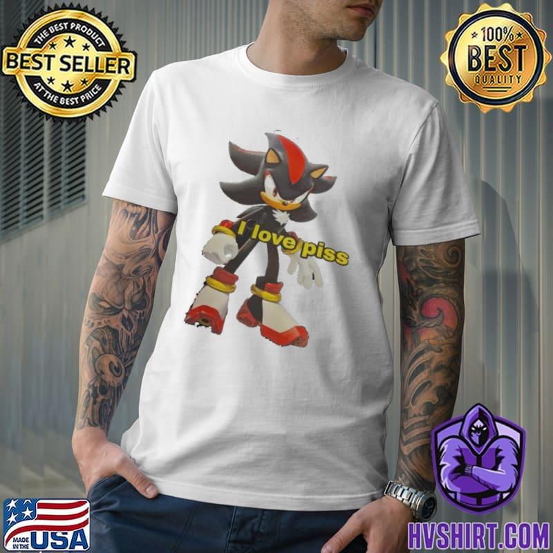 Dark Sonic I Love Piss T-Shirt