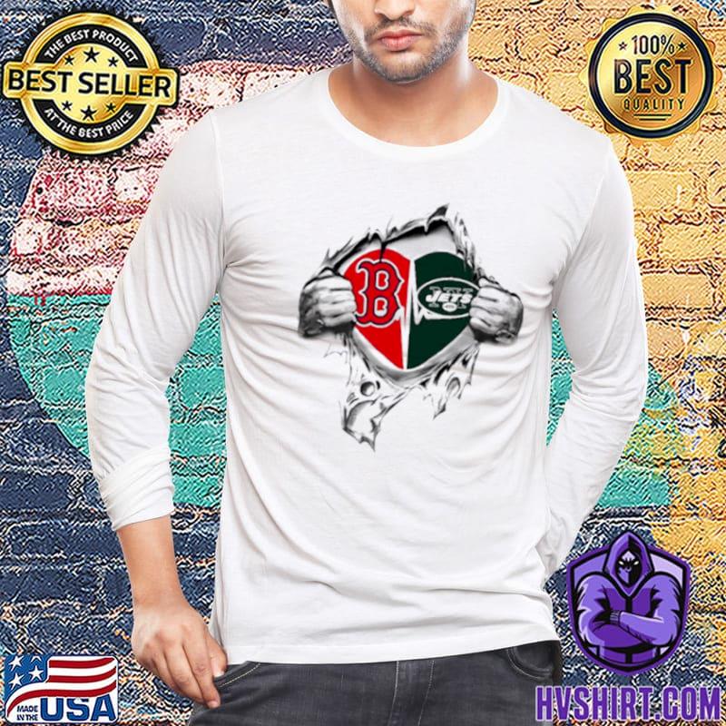 Blood Inside Me Boston Red Sox And New York Jets 2023 shirt, hoodie,  sweater, long sleeve and tank top