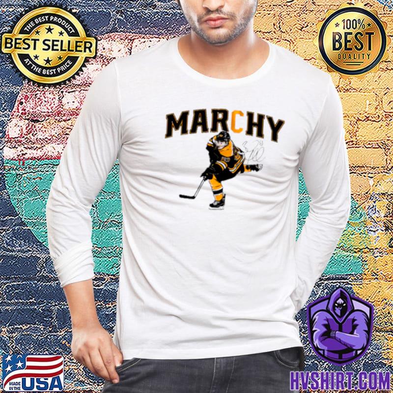 Brad Marchand Captain Marchy Signature T-shirt,Sweater, Hoodie, And Long  Sleeved, Ladies, Tank Top