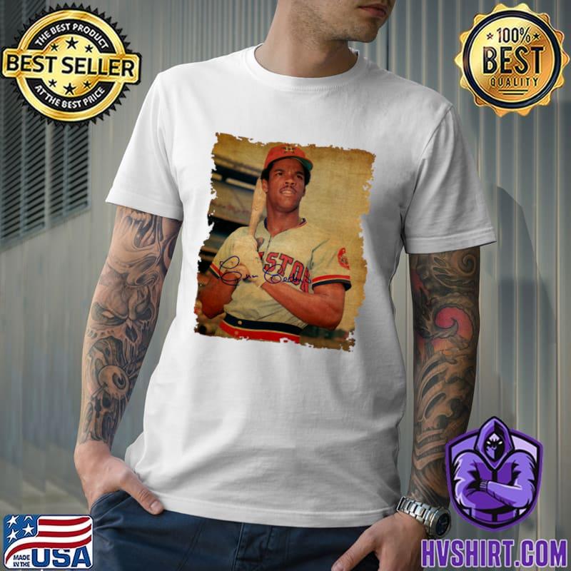 Cesar Cedeno Dominican Baseball Player in Houston Astros T-Shirt -  Guineashirt Premium ™ LLC