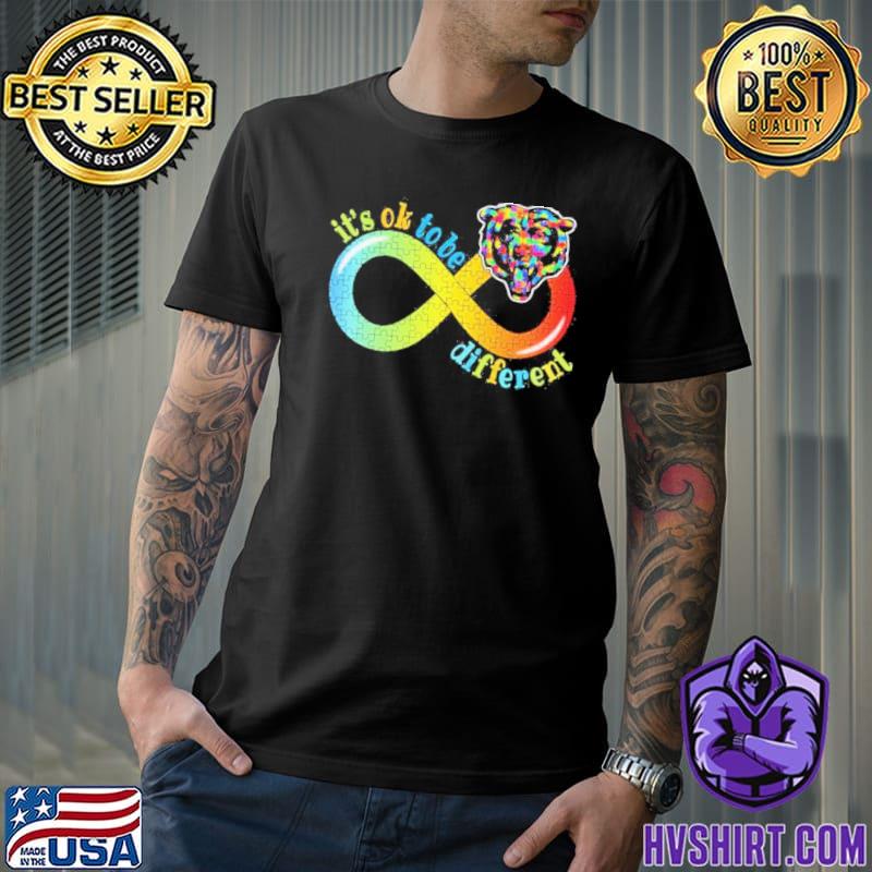 Chicago Cubs Autism It's Ok To Be Different shirt, hoodie, sweater, long  sleeve and tank top