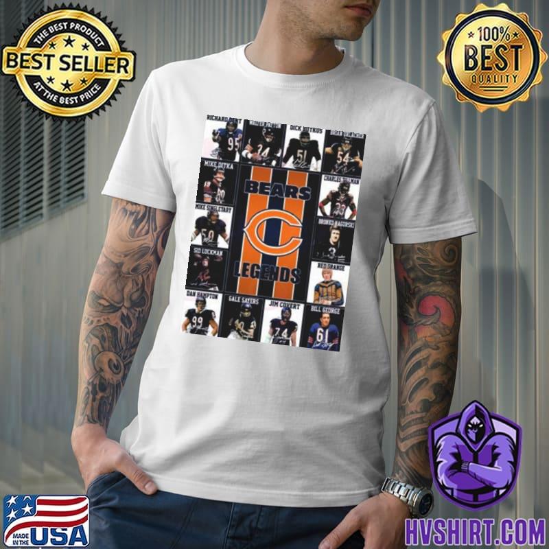 Chicago Bears Legends Players 2023 Signatures T-Shirt, hoodie, sweater,  long sleeve and tank top