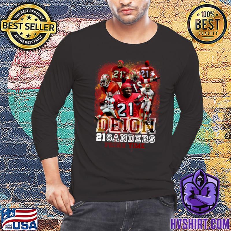 Deion sanders American football coach and former 49ers prime time T-Shirt,  hoodie, sweater, long sleeve and tank top