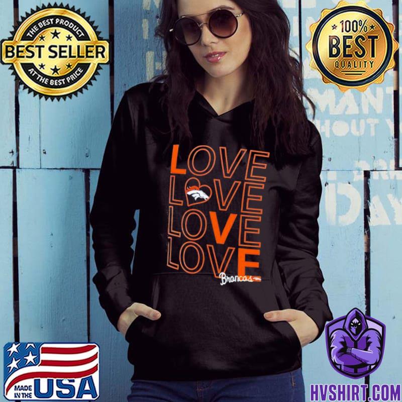 Denver Broncos G Iii Love Graphic Shirt