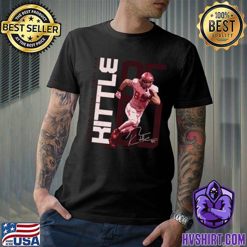 Mikes kittle george kittle signature 85 shirt, hoodie, sweater, long sleeve  and tank top