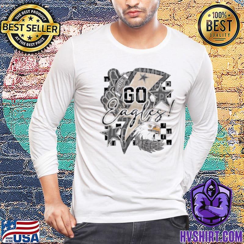 Go Eagles Football Sublimation Design T-shirt,Sweater, Hoodie, And Long  Sleeved, Ladies, Tank Top