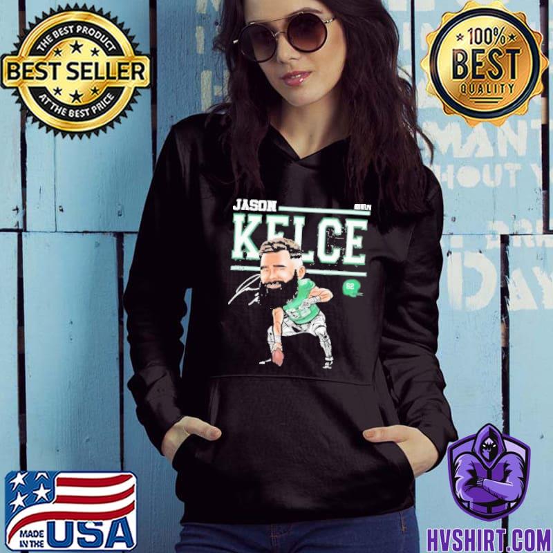 Jason Kelce Philadelphia Cartoon Nfl T-Shirt, hoodie, sweater and long  sleeve