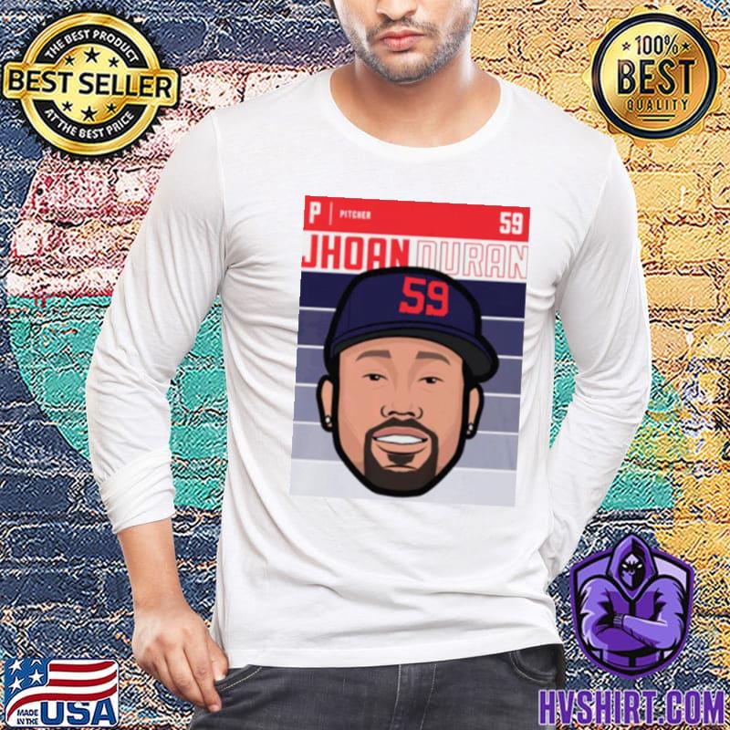 Jhoan Duran Minnesota Fade Baseball Shirt - Peanutstee