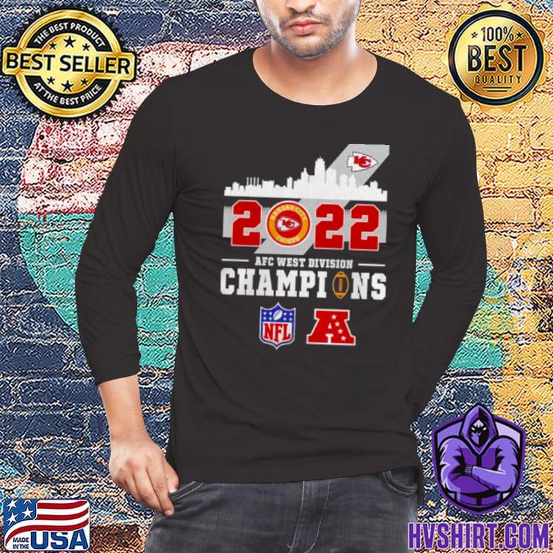 Kansas City Chiefs Go Chiefs 2022 Afc West Division Champions T-shirt,  hoodie, sweater and long sleeve