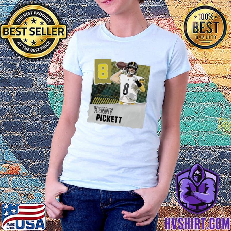 Kenny Pickett 8 football poster shirt, hoodie, sweater, long sleeve and  tank top