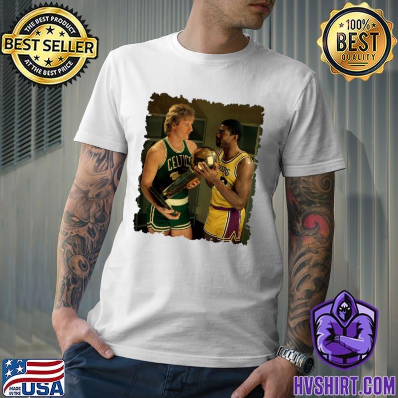 Magic Johnson and Larry Bird Kids T-Shirt