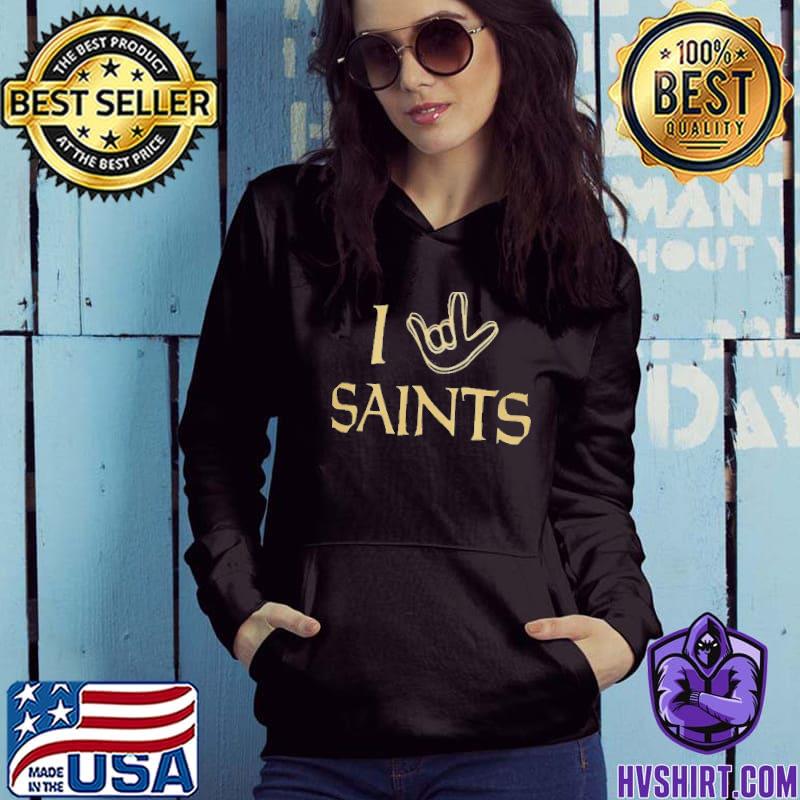 New Orleans Saints The NFL ASL Collection By Love Sign Tri-Blend