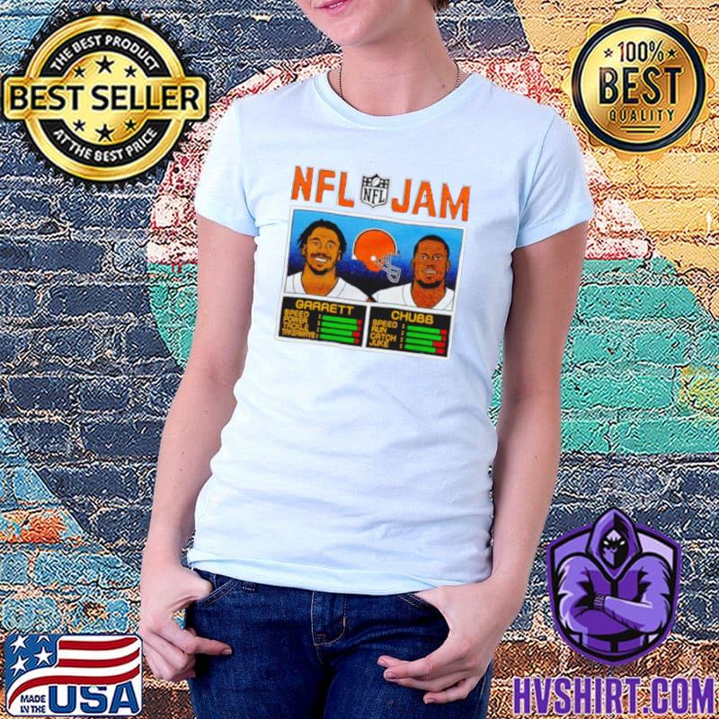 NFL Jam Cleveland Browns Myles Garrett and Nick Chubb shirt, hoodie,  sweater, long sleeve and tank top