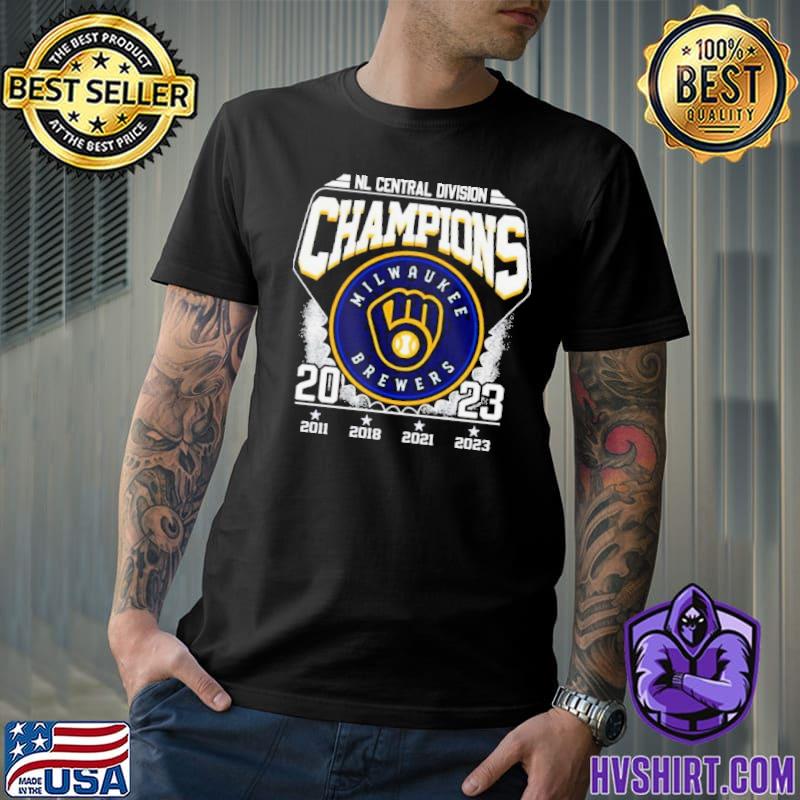 Welcome Milwaukee Brewers 2023 Nl Central Champions T-shirt,Sweater,  Hoodie, And Long Sleeved, Ladies, Tank Top