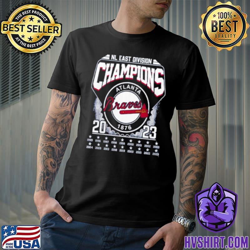 Atlanta Braves 1876 NL east division champions 2023 shirt, hoodie, sweater  and long sleeve