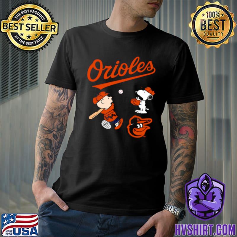 Baltimore Orioles MLB X Snoopy Dog Peanuts baseball shirt, hoodie, sweater,  long sleeve and tank top