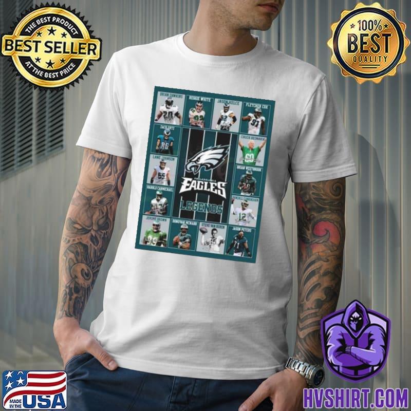 Philadelphia Eagles Legends Players 2023 Signatures shirt, hoodie, sweater,  long sleeve and tank top