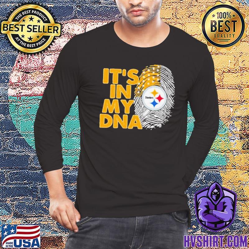 The Pittsburgh Steelers Its In My Dna Football T-Shirt - T-shirts Low Price