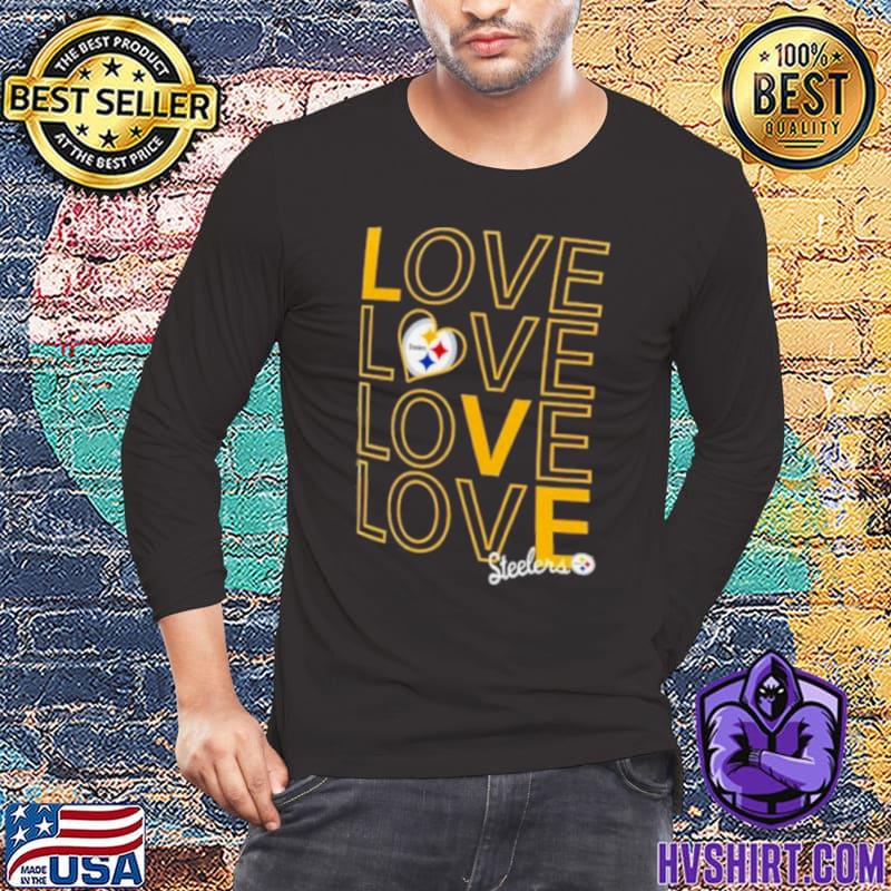 Pittsburgh Steelers G-III Love Graphic Shirt, hoodie, longsleeve