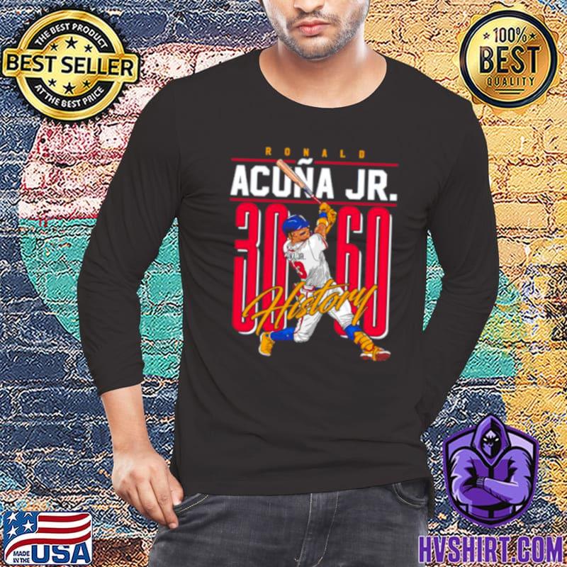 Ronald Acuna Jr. History Mlbpa Baseball Shirt